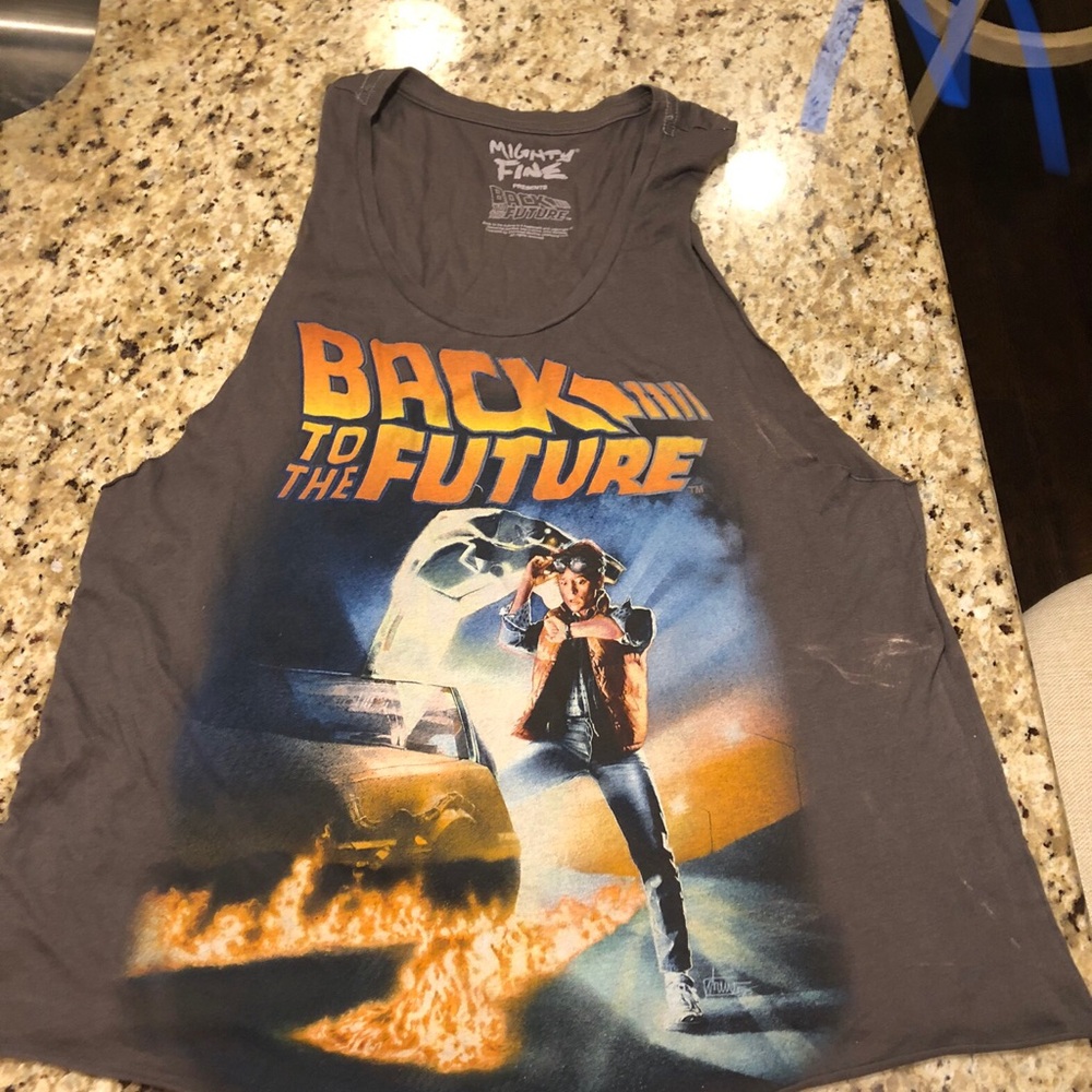 Back to the Future Tank Top